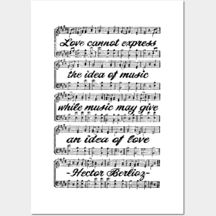 Hector Berlioz quote Posters and Art